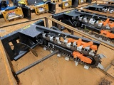 854 - ABSOLUTE - NEW MOWER KING HYDRAULIC TRENCHER