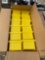 1718 - 24 - YELLOW PLASTIC PARTS TRAYS