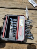 1710 - 7 PIECE SAE & 7 PIECE METRIC WRENCH SETS