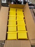 1718 - 24 - YELLOW PLASTIC PARTS TRAYS