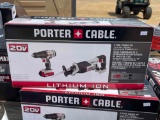 1744 - PORTER CABLE 20 VOLT SAW & DRILL