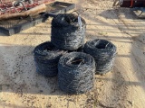 1833 - 5 - ROLLS OF BARBED WIRE