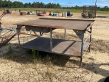 1898 - STEEL WORK TABLE