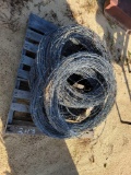 2113 - PALLET OF MISCELLANEOUS BARBED WIRE