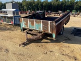 2374 - HOMEMADE TRUCK BED TRAILER