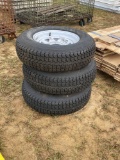 2731 - 3 - ST225/175 D TIRES & RIMS