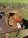 2781 - 100' GRASS ROPE & 100' POLY ROPE