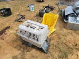 2913 - 3 - DOG CAGES & MOP BUCKET