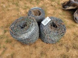 2915 - 3 - ROLLS OF BARBED WIRE