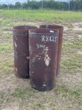 3 - PIECES OF IRON PIPE 24