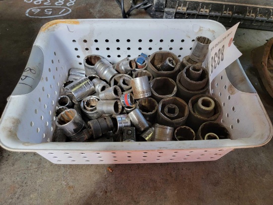 BASKET OF MISC. SOCKETS