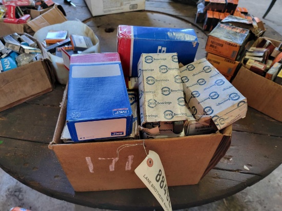 BOX OF BEARINGS