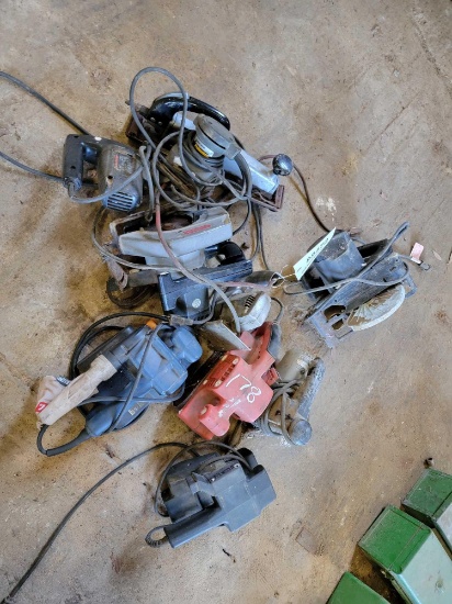 3 - JIG SAWS, 5 - SANDERS, & 2 - SKIL SAWS