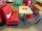 COCA-COLA TABLE WITH BENCH & 2 CHAIRS