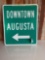 DOWNTOWN AUGUSTA SIGN