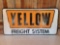 YELLOW FREIGHT SYSTEM METAL SIGN