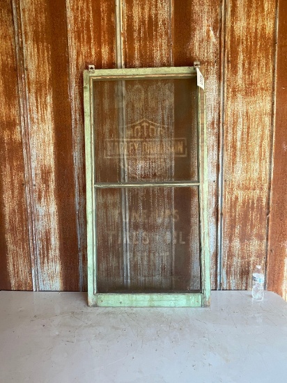 OLD WINDOW SCREEN