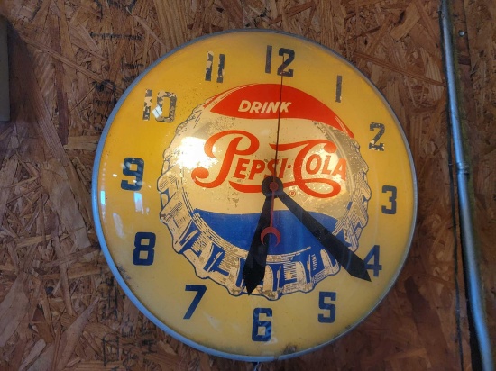 PEPSI-COLA CLOCK