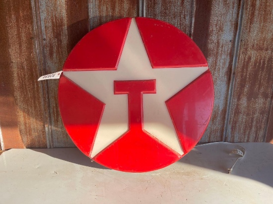 TEXACO LIGHTED SIGN