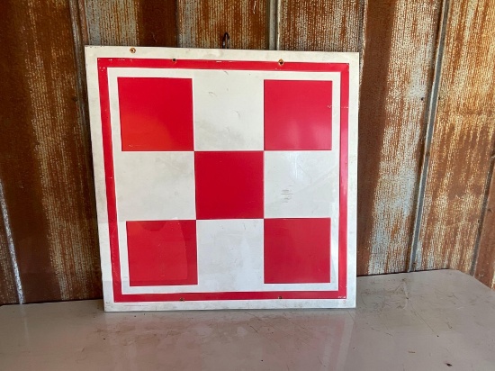 PURINA MILLS, INC. CHECKERBOARD SIGN