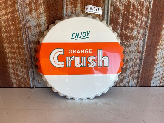 "ENJOY ORANGE CRUSH" SIGN