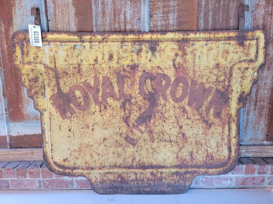 ROYAL CROWN METAL SIGN