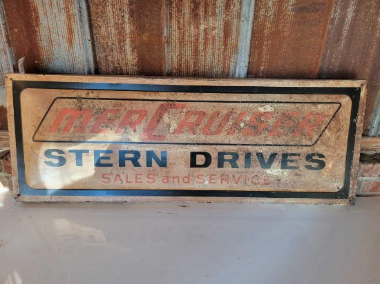 "MERCRUISER" SIGN