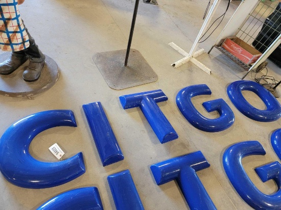 CITGO PLASTIC LETTERS
