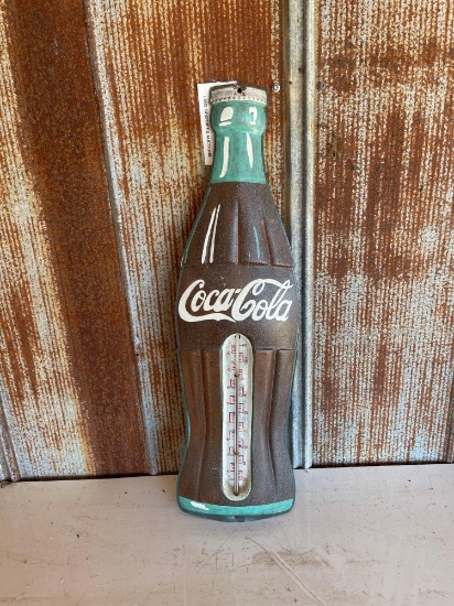 COCA COLA THERMOMETER SIGN