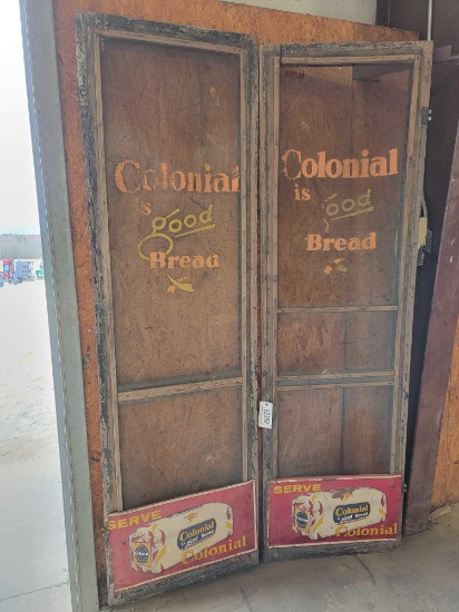 COLONIAL BREAD SCREEN DOOR x2