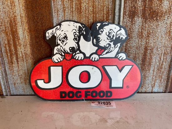 "JOY DOG FOOD" SIGN