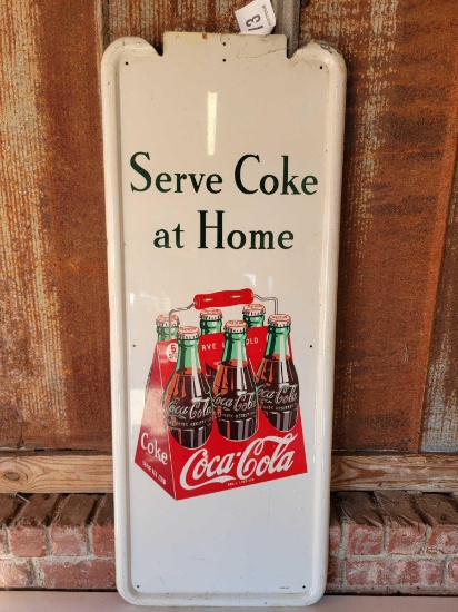 "SERVE COKE AT HOME"