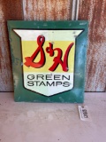 S&H GREEN STAMPS SIGN