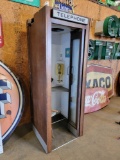 VINTAGE SOUTHERN BELL TELEPHONE BOOTH