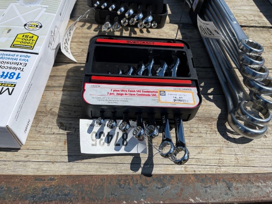 1505 - ABSOLUTE - NEW SAE & METRIC WRENCH SETS