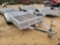 1030 - 22 CARRY-ON 6' X 10' ALUMINUM GATE TRAILER