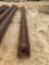 1169 - 20 - PIECES OF STEEL GUARD RAIL 24' LONG