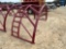 582 - ABSOLUTE - NEW 2 PC. STEEL CATTLE HAY RING