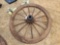 776 - WOOD WAGON WHEEL