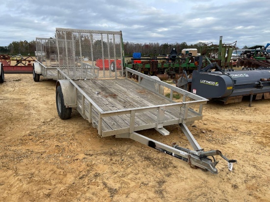 445 - 2022 CARRY-ON ALUMINUM GATE TRAILER