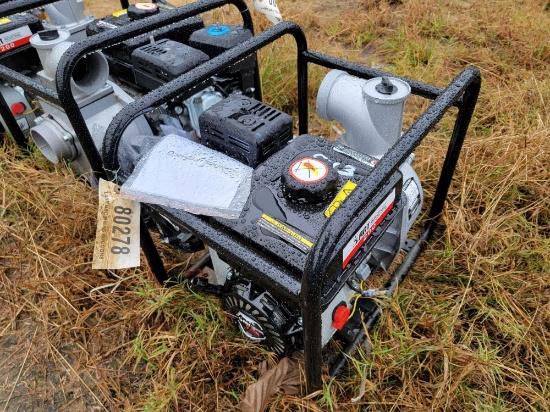943 - ABSOLUTE - NEW AGT / WP-80 3" WATER PUMP