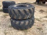 1130 - 2 - TRACTOR TIRES & RIMS