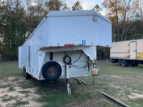 1328 - 2009 C.M. ENCLOSED GOOSENECK TRAILER