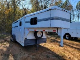 1359 - FEATHER LITE 1996 3 HORSE TRAILER