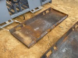 416 - SKID STEER QUICK ATTACH PLATE