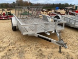 442 - 6' X 10' ALUMINUM GATE TRAILER