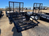 596 - 5 X 8 CARRY-ON TRAILER WITH GATE