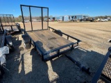 597 - 5 X 8 CARRY-ON TRAILER WITH GATE