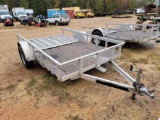 973 - 6' X 10' ALUMINUM GATE TRAILER