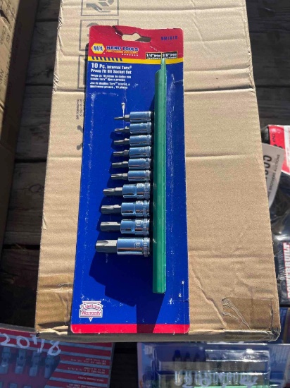 2076 - NAPA INTERNAL TORX PRESS FIT BIT SOCKET SET